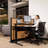 Harmony Beechwood Modular Wall Room Divider System-115227543