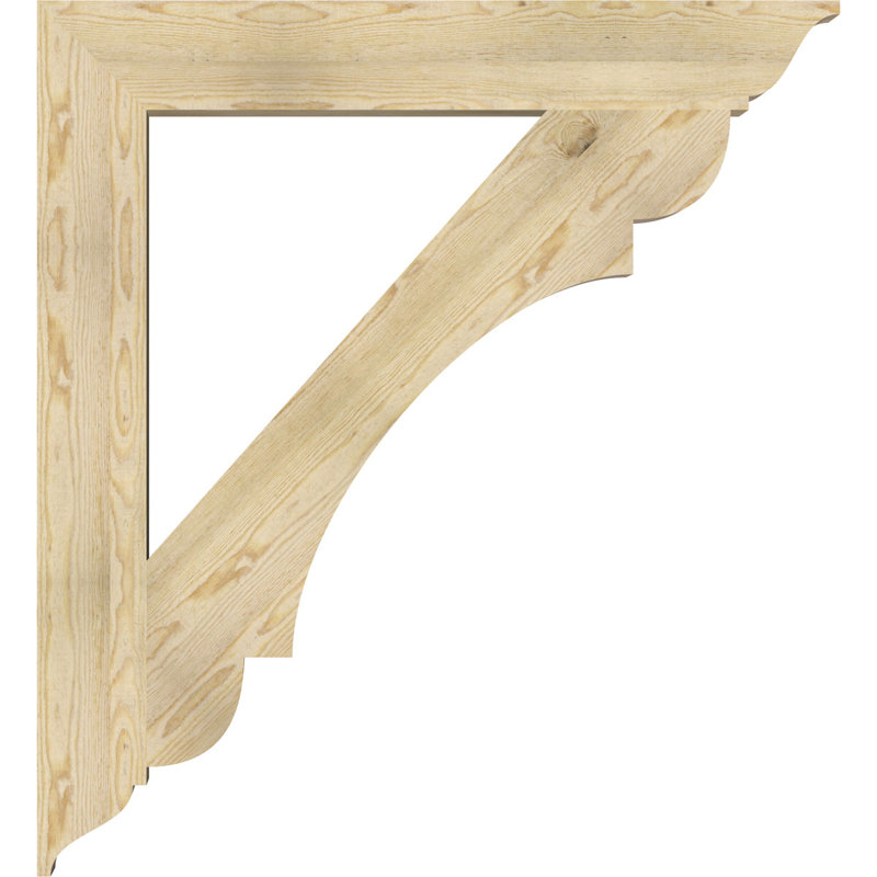 Support de sciage brut traditionnel, l 6 po x P 34 po x H 46 po, sapin Douglas, Sapin de Douglas, H 46 po x l 6 po x P 34 po