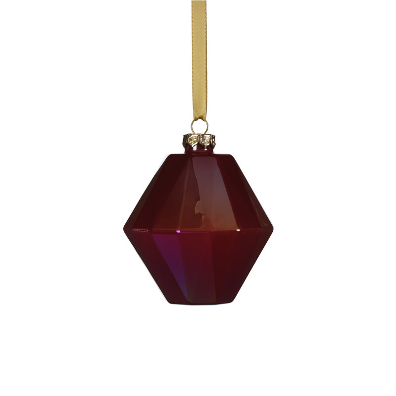 Ornement Brezlin The Holiday Aisle®, Lustre rouge