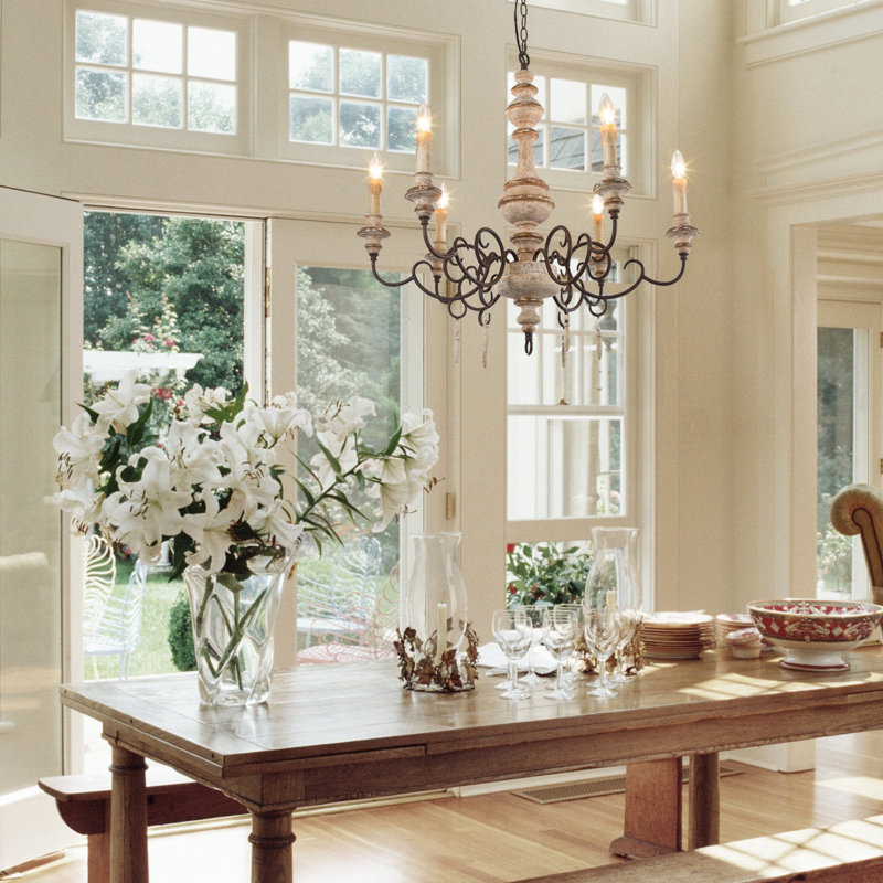 Marcus 6 - Light Dimmable Chandelier