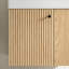 Meuble-lavabo flottant moderne 21,6 po avec lavabo en céramique-552618714