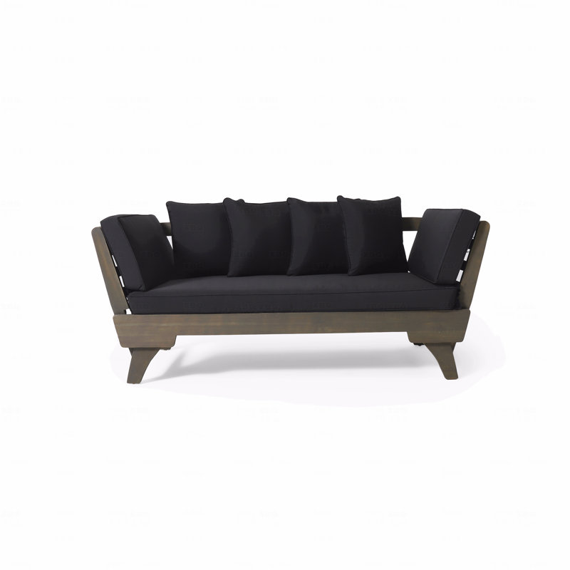 Divan-lit de patio Ottavio gris