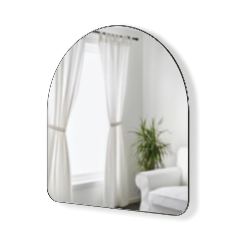Umbra Hubba Arched Mirror, 91cm H x 86cm W x 3cm D