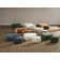 Adna 26.5" Genuine Leather Triangular Upholstered Ottoman