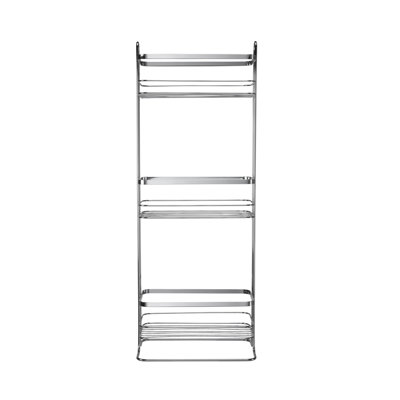 Metal 3 Compartment Freestanding Storage Basket