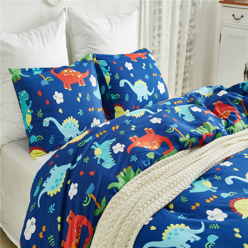 Ensemble de housse de couette Rollins Dinosaurs