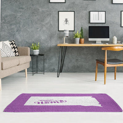 Tapis de la zone mauve de la maison Pierre