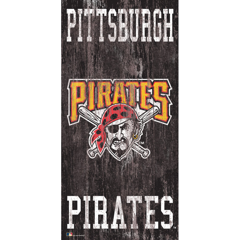« pittsburgh pirates », impression sur bois
