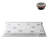 60 in. x 34 in. Alcove Acrylic Shower Base in Glossy White With Center Drain, Drain Included-114639123