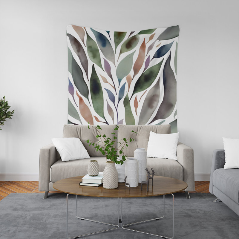 Tapisserie murale, H 80 po x l 68 po