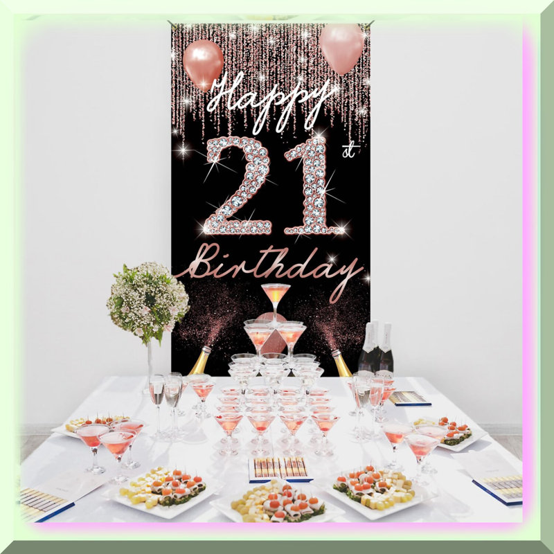 Sparkling Onyx 83rd Birthday Celebration Kit 12-Pack Toppers