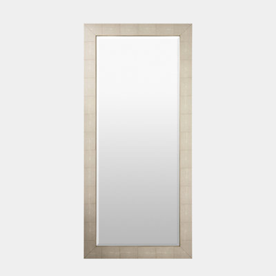Manta Mirror-Ivory Shagreen
