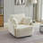 40.6'' Wide Swivel Barrel Chair and Storage Ottoman-101920843