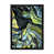 Impression noire sur toile encadrée