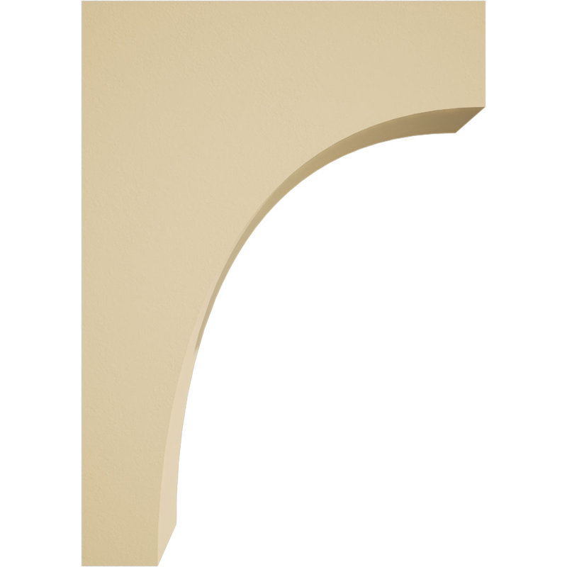 Corbeau en uréthane Huntington Signature, brun clair apprêté, H 14 po x l 6 po x P 10 po