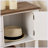 Vintage Console Table | 2 Drawers, Cabinets & Bottom Shelf | for Entryway, Living Room, Bedroom