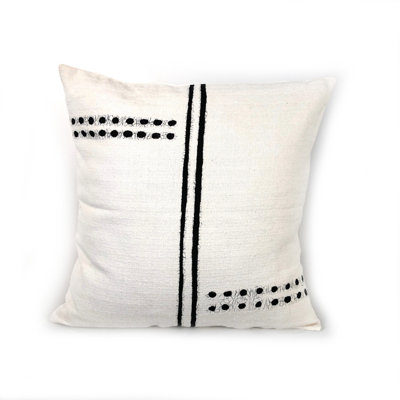 Geometric Cotton Pillow Cover