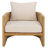 Gale Teak & Hyacinth Paiot Chair