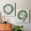 Snowberry Wreath - Ensemble de 2 reproductions d'art sur toiles tendues-768539483