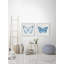 Breaux Springtime Butterflies by Marmont Hill - 2 Piece Single Picture Frame Painting-467328875