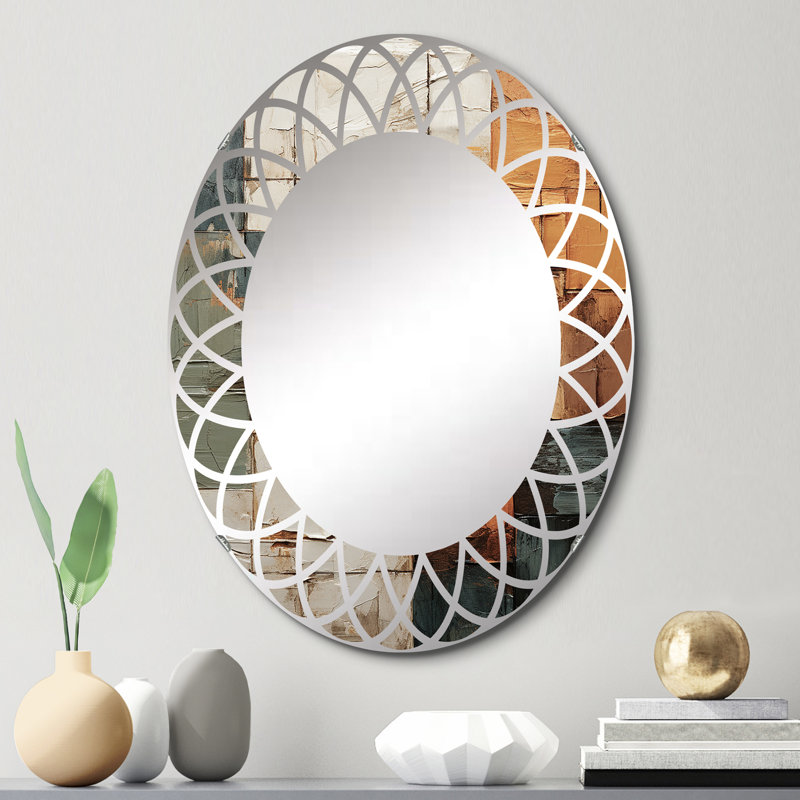 Haouli Oval Mirror, 30" x 20"
