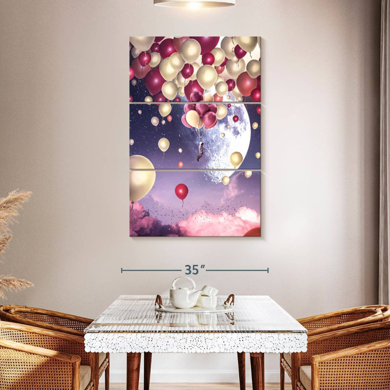 Kelan Balloon Jump, 65" H x 42" W