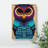XC1022-1622X Colourful Owl Art No.5 Abstract - Wrapped Canvas Print-88180523