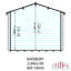 Avesbury 9 x 9 Ft. Log Cabin-1760472363
