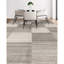 Tapis beige noué à la main de haute qualité