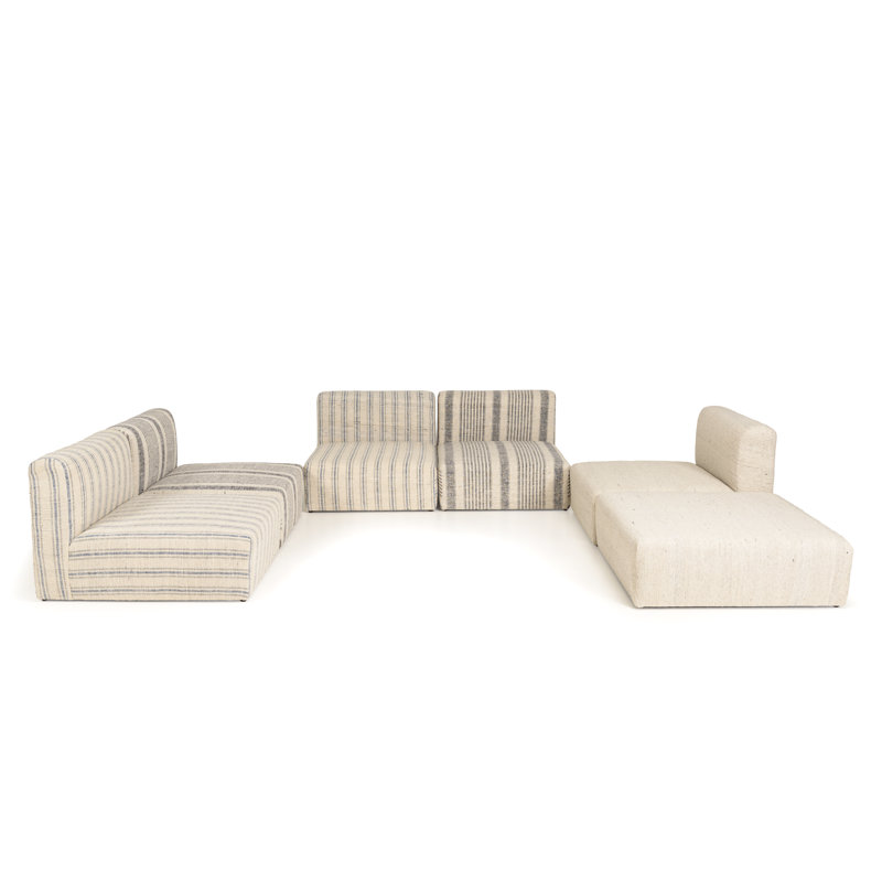 Muhidin Fabric 85cm Reception Sofa