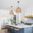 1-light Rattan Dome Single Pendant