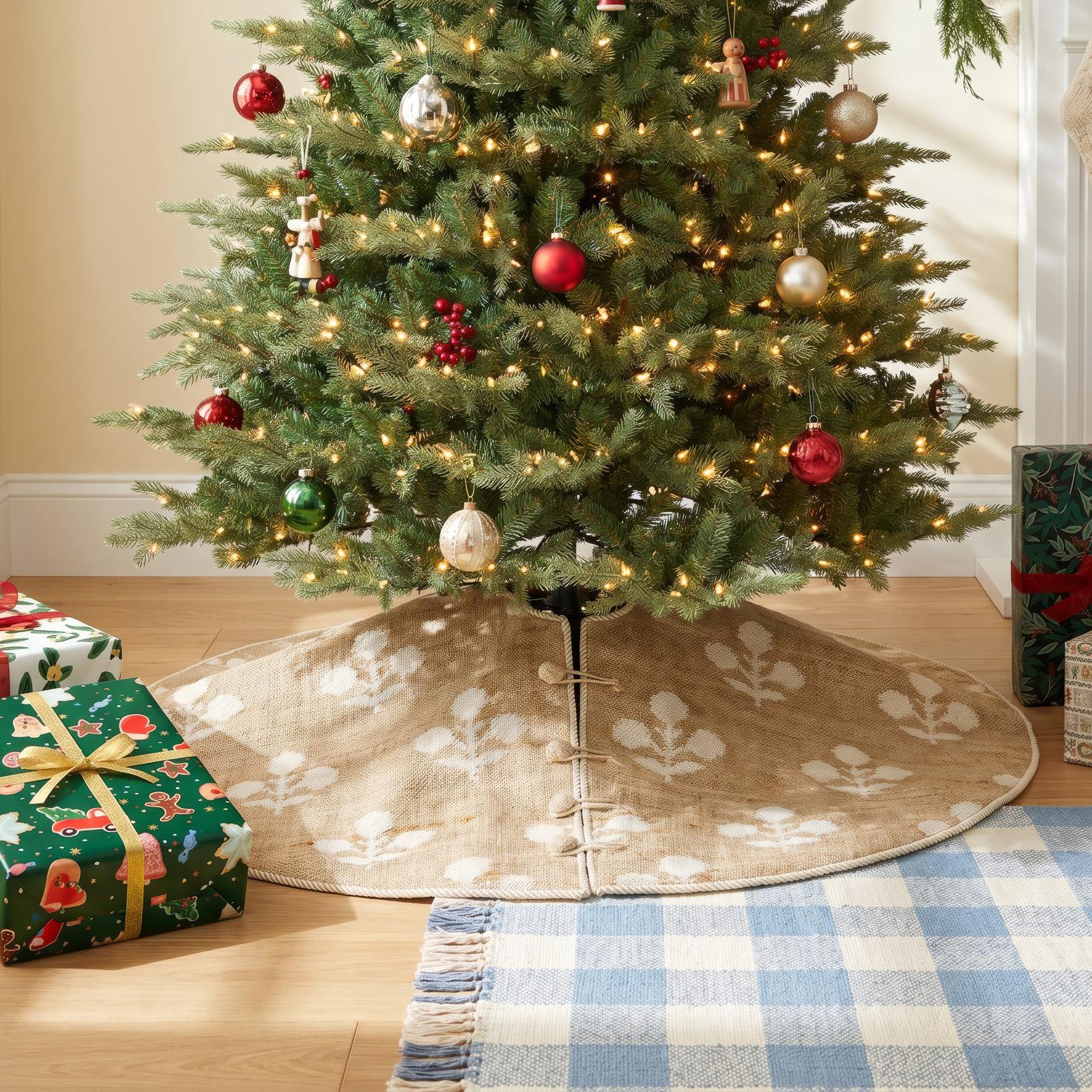 Orchard Wool Tree Skirt