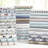 4 Pcs King Printed Sheet - White Village Print, 100% Cotton Flannel, Cozy Ultra Soft Handfeel, Machine Washable, , With Flat Sheet, Fitted And 2 Pillowcases, Fits Up To 14" Mattresses Size In Cozy,
