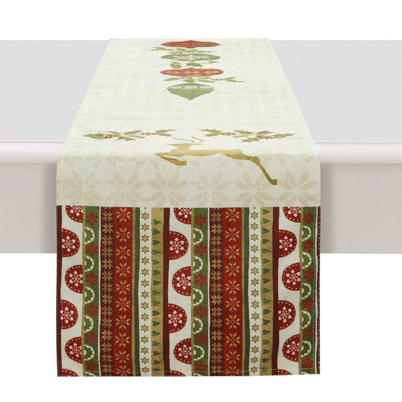 Simply Christmas Table Runner, 72" x 13"