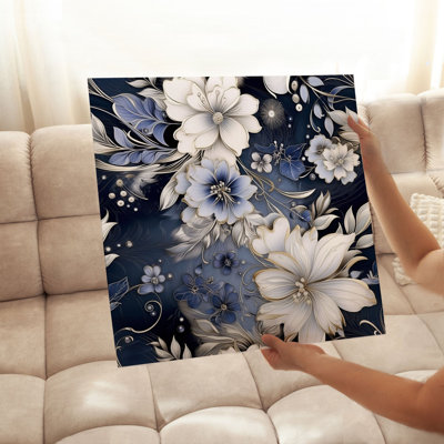 «Floral Floral Symphony IX», reproduction d'art classique sans cadre