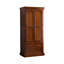 Armoire américaine en bois d'hévéa à double porte