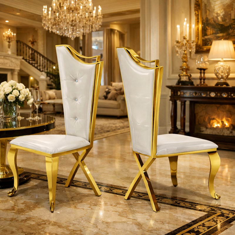 Infinity Cream Velvet Accent Chair, Cream Cotton, 2