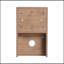 Meuble-lavabo mural à fermeture en douceur 36 po avec tablettes-1455041585