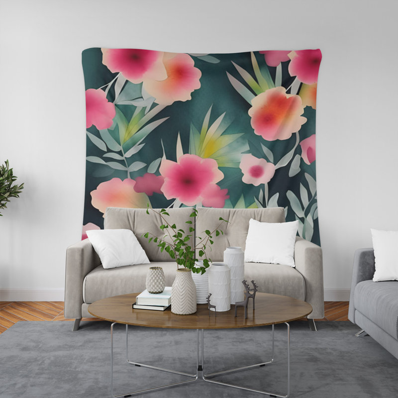 Tapisserie murale, H 60 po x l 51 po