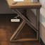 Bureau en bois massif en L Burlywood-1352923562-1352923560