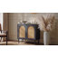Armoire décorative en bois 30,2 po H 2 portes-424831338