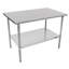 Stallion Flat Top Prep Table-1903834031