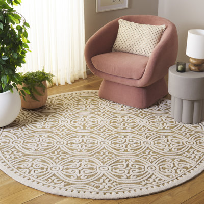 Cambridge 123 Hand Tufted Wool Damask Rug
