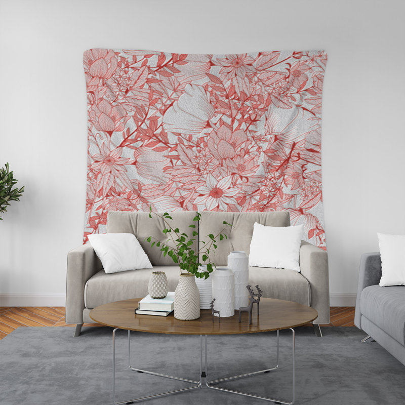 Tapisserie murale, H 88 po x l 104 po