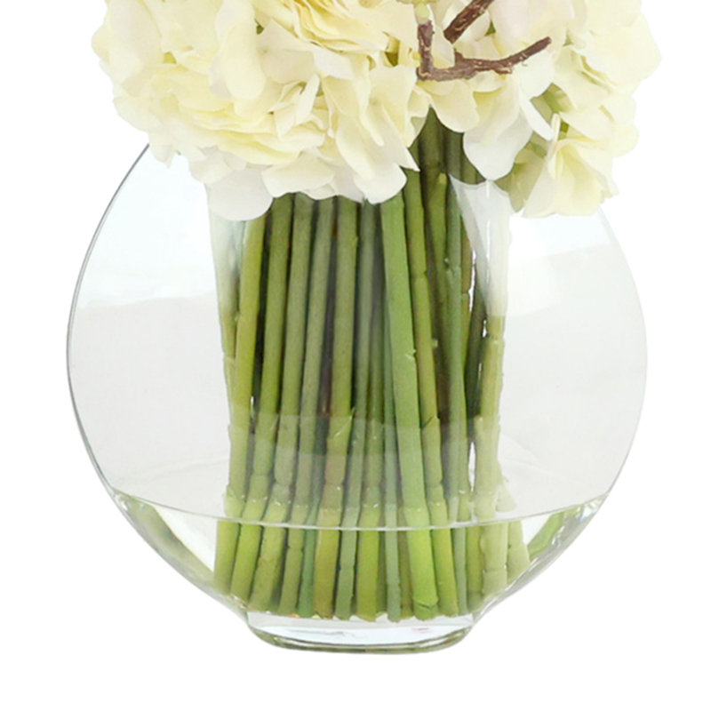 Cherry Blossom and Hydrangea Arrangement