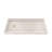 DreamLine SlimLine 32 inch D x 60 inch W x 2 3/4 inch H Single Threshold Biscuit Alcove Shower Base with 2 inch Brushed Brass Left Round Drain-118322173-118322172
