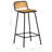 Janelee Counter Stool with Metal Frame