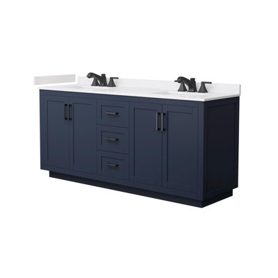 Miranda 72" Freestanding Double Bathroom Vanity