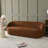 90'' Wide Boucle Upholstered 3-Seater Sofa-741883249