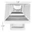 Swarovski Crystal Square Knob-5224262